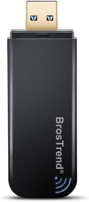 Karta sieciowa WIFI USB 3.0 BrosTrend AC1200 5 GHz/867 Mbps + 2,4 nO128