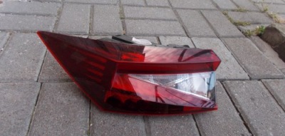 Лампа задняя led skoda enyaq iv 5la945207a левая оригинал фото №1