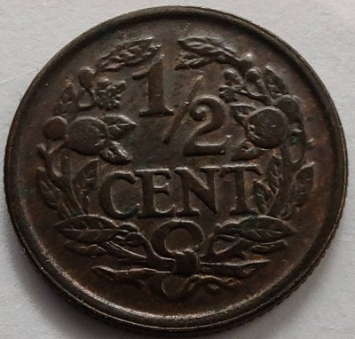 1677 - Holandia 1/2 centa, 1940