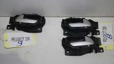 Ручка внутренняя peugeot 208 96802456vv фото №1