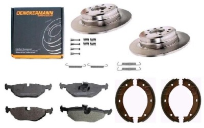 Тормозные диски тормозные колодки тормозные колодки bmw 5 e34 задняя kpl. фото №1