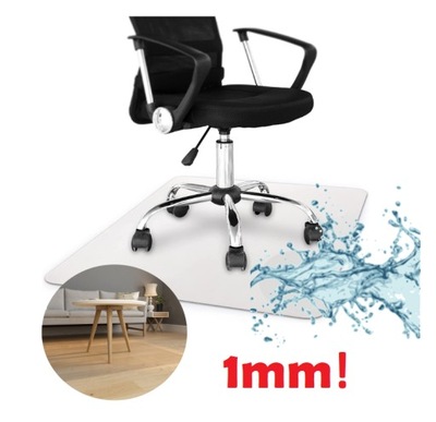 Podkładka poliwęglanowa ochronna pod krzesło 100x60 cm 1mm