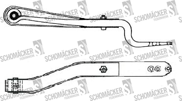 RESORTE BPW SCHOMÄCKER 88130700, O.E. 0508212530  