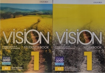Vision 1 Student's Book Workbook KOMPLET