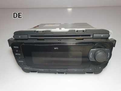 Seat leon ii lift 2010r радиопроигрыватель mp3 cd радио оригинал 1p0035153d фото №1