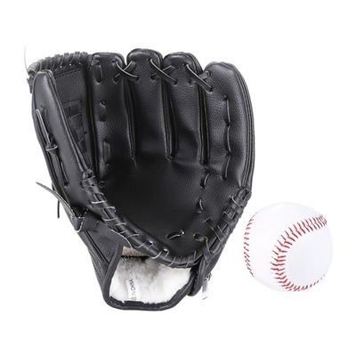 Rękawice Baseball Catcher Baseball 10,5 cala Czarne