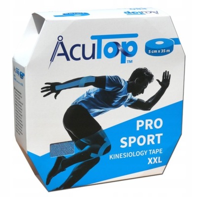 ACUTOP PRO SPORT 35M - WZMOCNIONA TAŚMA NIEBIESKA