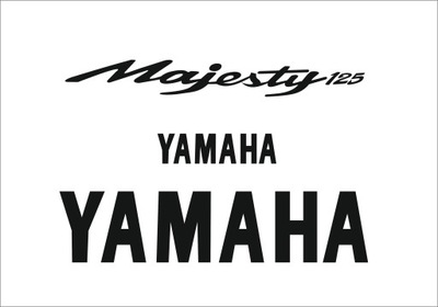 NAKLEJKA YAMAHA MAJESTY 125