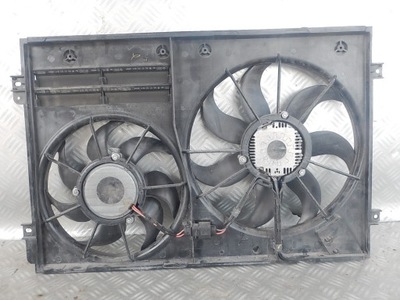Vw passat b7 вентилятор корпус 1k0121207bc фото №1
