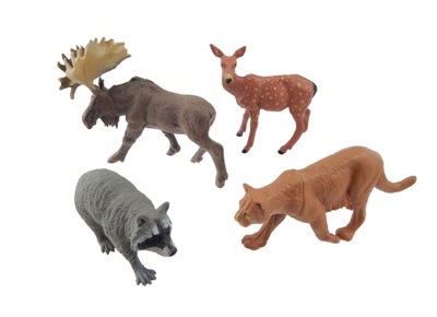 A8564 Zwierzęta dzikie figurki zestaw