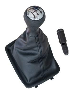 Ручка рычаг переключения передач 5b + чехол с рамка + штифт do peugeot 206 фото №1