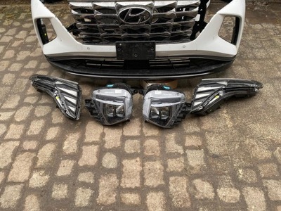 Бампер капот лампа pas kompletny перед hyundai tucson iv 2020 rok гібрид фото №1