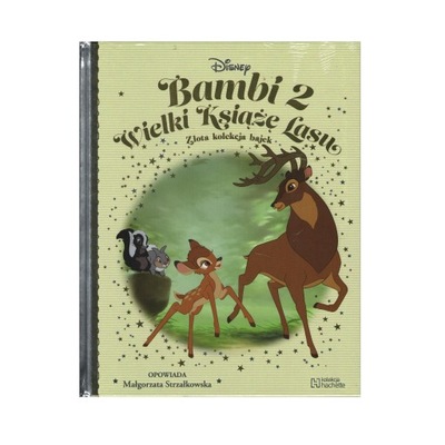 BAMBI 2 Wielki Książę Lasu Disney Złota kolekcja bajek 60 Hachette