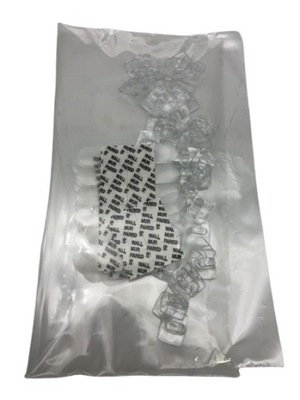 Zestaw przezroczystych klipsów dekoracyjnych Command bez uszkodzeń