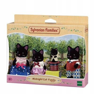 Sylvanian Families Rodzina Czarnych Kotków 5530