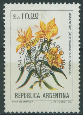 Argentina 10,00 $ - Kwiaty