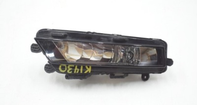 Skoda octavia iii lift 5e0 левый led противотуманная фара org фото №1