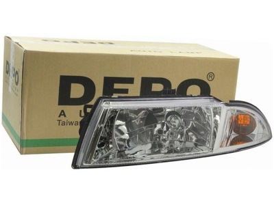 Лампа фара левый mitsubishi carisma 98-06 фото №1