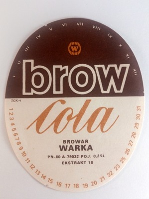 Browar Warka - Brow Cola