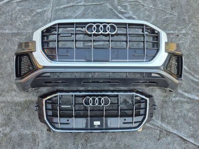 Audi q8 s-line бампер перед 4m8 6x pdc фото №1
