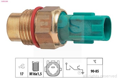 CONMUTADOR DE VENTILADOR DEL RADIADOR TOYOTA 89428-10120  