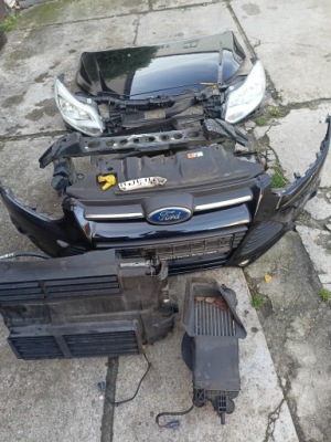 Ford focus mk3 vb 1.6 ecoboost перед комплект  капот бампер крылья лампы ремень фото №1