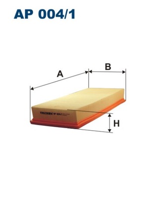 FILTRON AP 004/1 FILTRAS ORO 