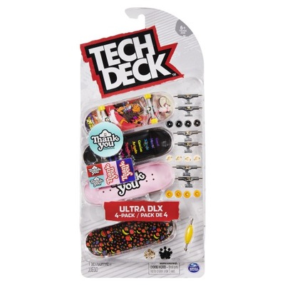 Tech Deck fingerboard zestaw 4szt Spin Master 470823