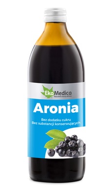 EkaMedica Aronia 100% Sok płyn 500ml