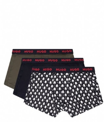 HUGO BOSS ORYGINALNE BOKSERKI 3-PACK M