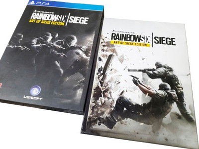 RAINBOW SIX SIEGE PS4 ART OF SIEGE KOLEKCJONERSKA