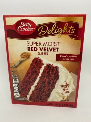 BETTY CROCKER RED VELVET CIASTO W PROSZKU 432 G