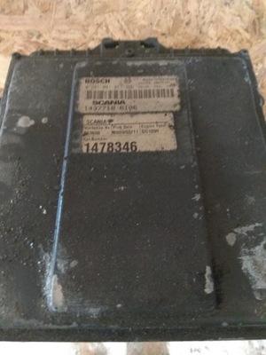 Бортовой компьютер bosch scania 1437718 cpl 1478346 dc1201 фото №1