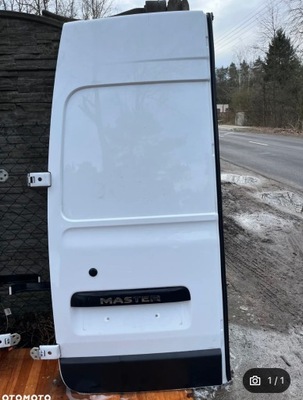 Дверь левый задняя задние полный renault master iii iv фото №1