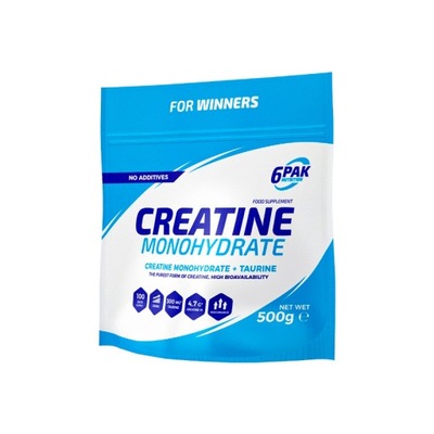 6PAK Nutrition Creatine Monohydrate - 500g