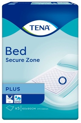 TENA BED PLUS Podkłady higieniczne 60 x 90cm 5 szt