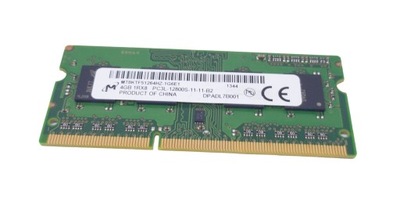 Pamięć RAM Micron PC3L-12800S-11-11-B2 4GB