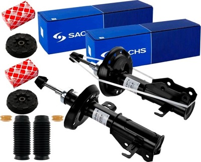 Амортизаторы подушки безопасности отбойники перед opel insignia a sachs фото №1