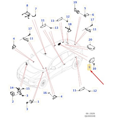 Jaguar i-pace x590 управление module t4k6115 original фото №1