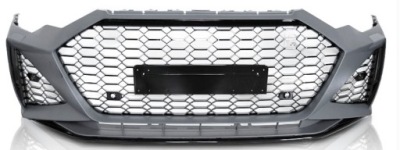 Бампер перед тюнинг r s6 s-line audi a6 c8 4k 18- фото №1