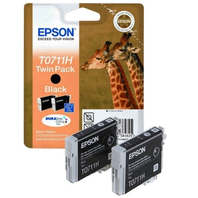 2-pak Oryginalny tusz T07114H Epson Stylus DX7000