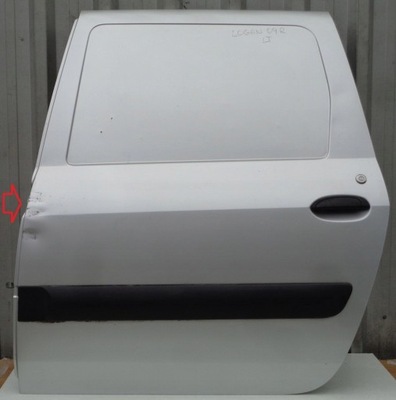 Dacia logan van 09 r двері ліва задня зсувні 69 фото №1