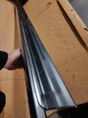 Порог молдинг порог хром ford focus mk4 vignale правая оригинал . фото №1