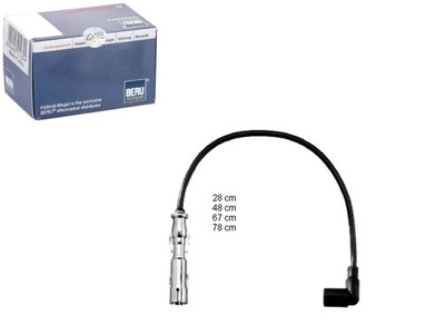 Провода зажигания beru 06a905405n 206n200 cls070 фото №1