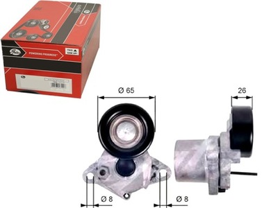 Натяжитель ремень многоручейковый hyundai accent iii a фото №1