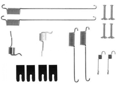 КОМПЛЕКТ INST КОЛОДОК BOSCH 1987475302 BOSCH 1 987 475 302 КОМПЛЕКТ DODATKÓW,