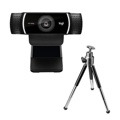 Logitech C922 Pro Stream kamera internetowa 1920 x 1080 px USB Czarny