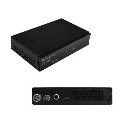 Ostark Odbiornik DVB T/T2 DVB-C Naziemny HEVC H.265 LCN DTT TDT TDT2