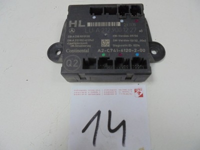 Блок управления модуль дверь mercedes w204 w212 фото №1