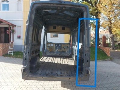 Ford transit mk8 lift блок двигуна чверть обшивка правий задня фото №1